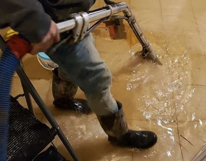flooded basement